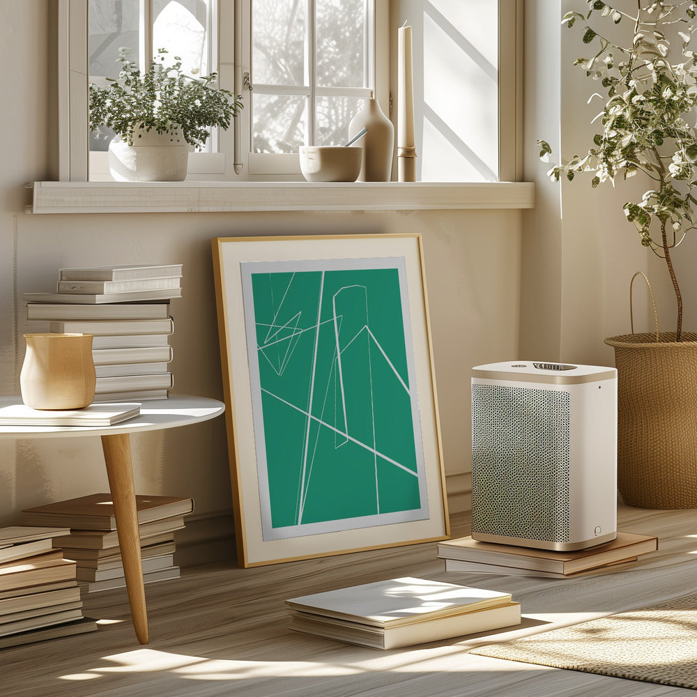 Angular Lines No 8 Poster